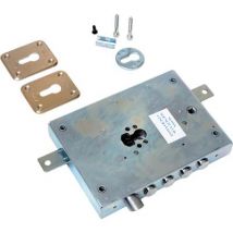 SERRATURA METALLO APPLICARE SER NE42 DIERRE ATRA F.SAGOM M4 TRIPL+SCR IP.MM 28 E.MM 63 DX