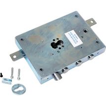 SERRATURA METALLO APPLICARE SER NE42 DIERRE ATRA F.SAGOM M4 TRIPL+SCR IP.MM 28 E.MM 73 SX