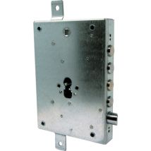 SERRATURA METALLO APPLICARE 70128 CIPIERRE F.SAGOM M2 TRIPL+SCR IP.MM 28 E.MM 73 DX/SX