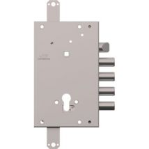 SERRATURA METALLO APPLICARE CS128 CIPIERRE F.SAGOM M2 TRIPL+SCR IP.MM 28 E.MM 63 DX/SX