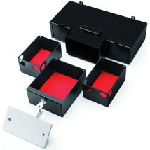 CASSAFORTE INVISIBILE A MURARE PRESA3 STARK FRONTALE PRESA ELETTRICA CM 31X18.5 H.CM 7