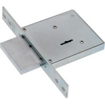 SERRATURA METALLO INFILARE 450/R SAB B.Q ZINC F.MM 25 DM M4 H.CM 90 E.MM 60