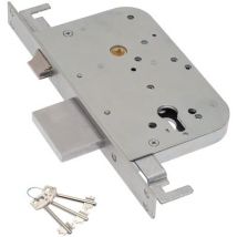 SERRATURA METALLO INFILARE 600/Y SAB B.Q ZINC F.MM 25 F/SAG M3 TRIP+SCR E.MM 60