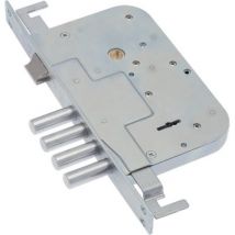 SERRATURA METALLO INFILARE 634/3 SAB B.Q ZINC F.MM 25 DM M4 TRIPL+SCR E.MM 60