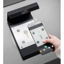 BASE SCANNERIZZAZIONE CHIAVI LUMI SILCA LED 5 MM 180X370 H.MM 218