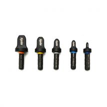 SET UTENSILI PUNTE CARTELLATRICE 1/4 -3/4- 1/4 3/8 1/2 5/8 3/4- ESCLU- pezzi 1