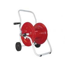 AVVOLGITUBO CARRELLATO CON RUOTE IN PLASTICA capacitÃE mt.30 di tubo ÃE¸ est. mm.15