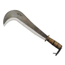 RONCOLA TIPO VARESE RINALDI ART.104 MANICO CUOIO misura 3 lama cm.31 RINALDI