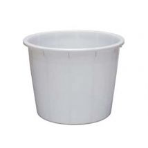 MASTELLONI TONDI SENZA MANICI BIANCHI lt.350 ø cm.96x73h. ICS