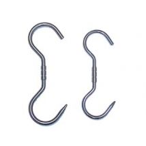 GANCIO INOX DA MACELLAIO GIREVOLE- - ø mm.10x240 - 10 pezzi