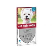 ANTIPARASSITARIO ADVANTIX PER CANI DA KG.4 A KG.10 in conf. da 6 pipette SPOTON ADVANTIX