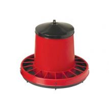 MANGIATOIA CON GRIGLIA ANTISPRECO FISSA PER AVICOLI VENERE- - kg. 8 di capienza misure ø mm.490x470h. - 12 pezzi