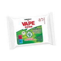 SALVIETTE PROFUMATE ANTIPUNTURA DERM HERBAL- - in flowpack pz.15 - 12 pezzi VAPE