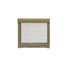 ZANZARIERA A RULLO VERTICALE CON FRIZIONE COLORE BRONZO cm.100x160h. SANGIORGIO