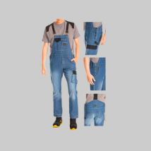 SALOPETTE MULTITASCHE 'JIMMY' RICA LEWIS Tg. 54 - RICA LEWIS