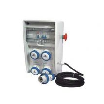 QUADRO ELETTRICO PORTATILE ULISSE ASC CON PULSANTE DI EMERGENZA IP67 dimensioni mm.177x250x403h. grigio 74324 FANTON