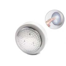 LAMPADA A PRESSIONE LED ROTONDA- - 0,1W - 10 lumen - ø mm.100x50 - 12 pezzi