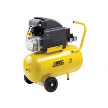 COMPRESSORE COASSIALE LUBRIFICATO A OLIO LT.24 ABAC