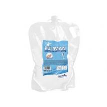 SAPONE LIQUIDO LAVAMANI PULIMAN RICARICA PER DISPENSER- - ml.3000 ricarica in sacchetto T-bag - 6 pezzi NETTUNO