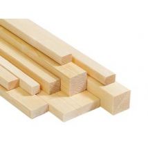 LISTELLO PIALLATO 4 LATI IN ABETE- - mm.10x60x2000 - 20 pezzi PIRCHER