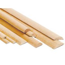 LISTELLO PIALLATO MEZZOTONDO KOTO- - mm.14x30x2450 - 20 pezzi PIRCHER