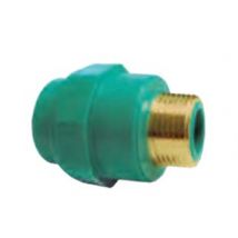 RIDUZIONE FILETTATA MASCHIO IN PPR PN25- - M ø mm.25x3/4 - 10 pezzi ATP