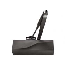 CHIUDIPORTA AEREO IS60 3721 NERO c/fermo, mm.228x69x51h. (372101005) ISEO