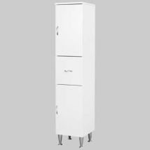 SEMICOLONNA ONDA 2 ANTE Bianco SAVINIDUE