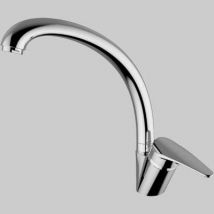 MISCELATORE LAVELLO TONE CANNA FUSA Cromo TEOREMA