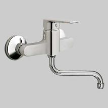 MONOCOMANDO LAVELLO A PARETE LOGOS Cromo MAMOLI