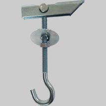 ANCORA A SOFFITTO ACCIAIO OCCHIOLO APERTO 'BK-OA' - M6 - 100 pezzi - NOBEX