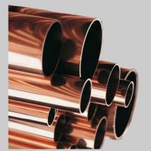 TUBO RAME NUDO IN VERGHE SCUDO - Ø 15x1 - 5 metri - KME