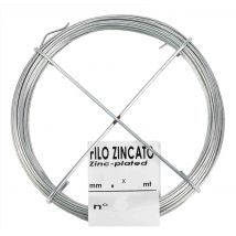 MATASSINA FILO ZINCATO N. 6 D 1,1 MM 19 M- FILOTECNICA- 30,0 pz