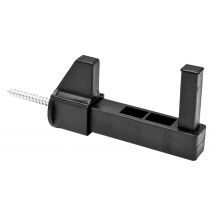 FERMAIMPOSTE IN PLASTICA CALABRONE NERO**- ESIN PLAST- 40,0 pz