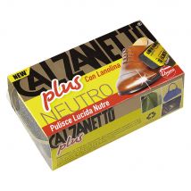 SPUGNA LUCIDA SCARPE 'PLUS' colore nero- 12 pezzi - EBANO