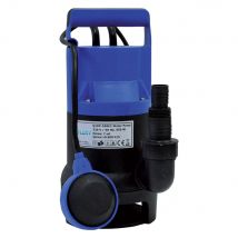 ELETTROPOMPA SOMMERGIBILE IN PVC 550 watt - 10500 litri/h - hp 0,75 - FLUXY