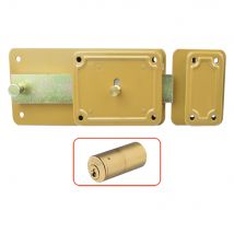 SERRATURA FERROGLIETTO 'P-CF' P60 - 6 mand.E70 Dx solo catenaccio- 2 pezzi - FF