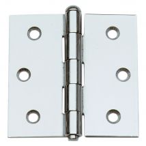 CERNIERA IN ACCIAIO INOX ART.124IN mm 64 x 64- 10 pezzi - ALDEGHI LUIGI