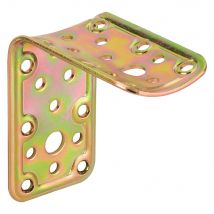 GIUNZIONE AD ANGOLO PER LEGNO PIANO/TONDO ART.910 mm 80 x 80- 25 pezzi - ALDEGHI LUIGI