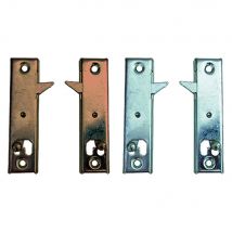 BLOCCATAPPARELLE 'SICUR BLOCK' zincato Dx/Sx- 25 coppia - MINUTEX