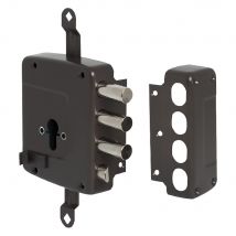 SERRATURA DA APPLICARE TRIPLICE PER LEGNO ART. 561 E 60 Sx - CISA