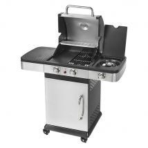 BARBECUE A GAS 'INDIANAPOLIS 3 TITANIUM' cm. 120 x 50 x h.130 - OMPAGRILL