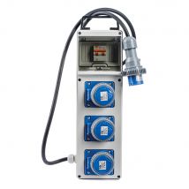 QUADRO ELETTRICO 'PL 220/3' potenza max.3 kw - VB