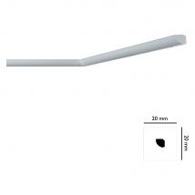 CORNICE DECORATIVA PER SOFFITTO mod. I715 - mm. 20x20- 180 pezzi - BOVELACCI