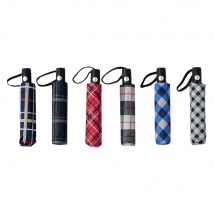 OMBRELLO AUTOMATICO TIPO '7020' fantasia scozzese- 12 pezzi