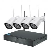 KIT VIDEOSORVEGLIANZA WIRELESS '455020' 1 NVR + 4 telecamere - PROXE