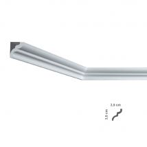 CORNICE DECORATIVA PER SOFFITTO mod. I836 - mm 35 x 35- 125 pezzi - BOVELACCI