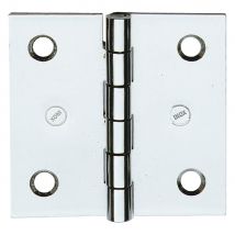 CERNIERA IN ACCIAIO INOX ART.850IN mm 80 x 50- 24 pezzi - ALDEGHI LUIGI