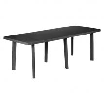 TAVOLO IN POLIPROPILENE ALLUNGABILE 'TRIO' bianco - IPAEPROGARDEN