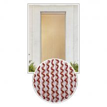 TENDA ELICOIDALE 'COCO' cm. 100 x 220 - cristal/avana - MADE IN ITALY